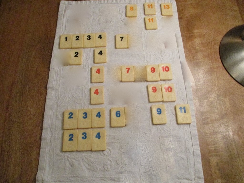 RUMMIKUB losse grote stenen Goliath 400 rode doos 3.9x2.7 cm, Een of twee spelers, Ophalen of Verzenden, Gebruikt, Goliath