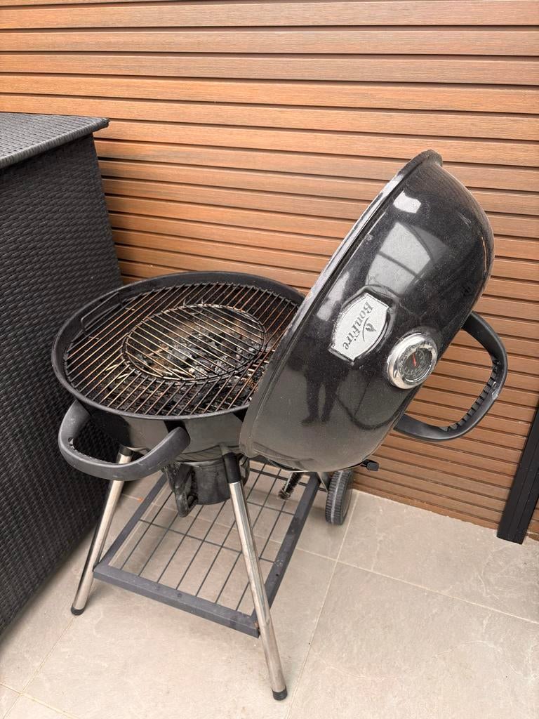 BBQ met thermometer Bon Fire, Tuin en Terras, Houtskoolbarbecues, Gebruikt, Met accessoires, Ophalen of Verzenden