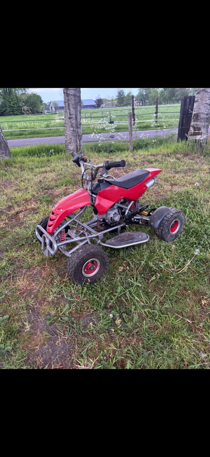 Miniquad 49cc opknapper te koop!, Fietsen en Brommers, Minibikes, Midibikes en Pitbikes, Ophalen, Gebruikt, Overige typen