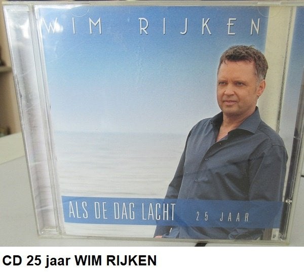 nw. staat CD, 25 jaar WIM RIJKEN, Ophalen of Verzenden, Zo goed als nieuw, Levenslied of Smartlap