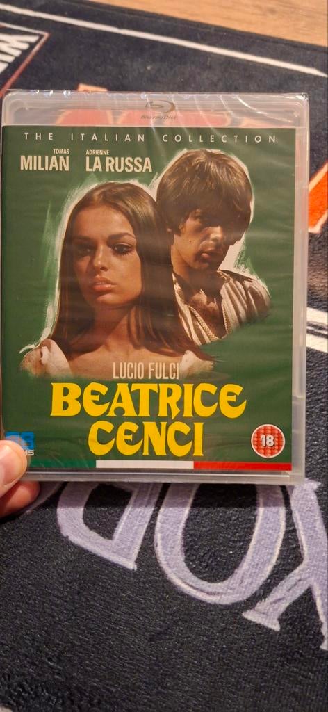 Beatrice Cenci - The Italian Collection Blu-ray, Ophalen of Verzenden, Zo goed als nieuw, Thrillers en Misdaad