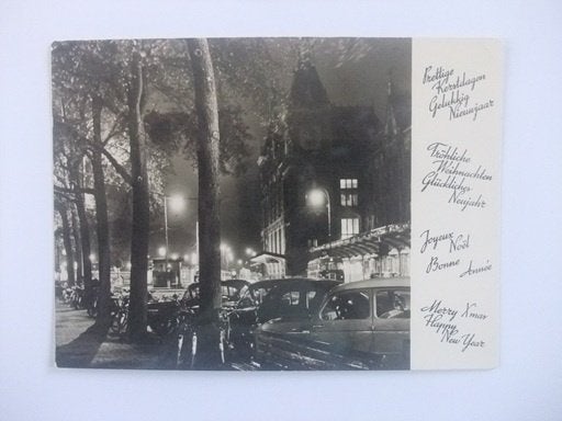 Y69 Amsterdam - Prettige Feestdagen - 1960, Verzenden, 1960 tot 1980, Ongelopen, Noord-Holland