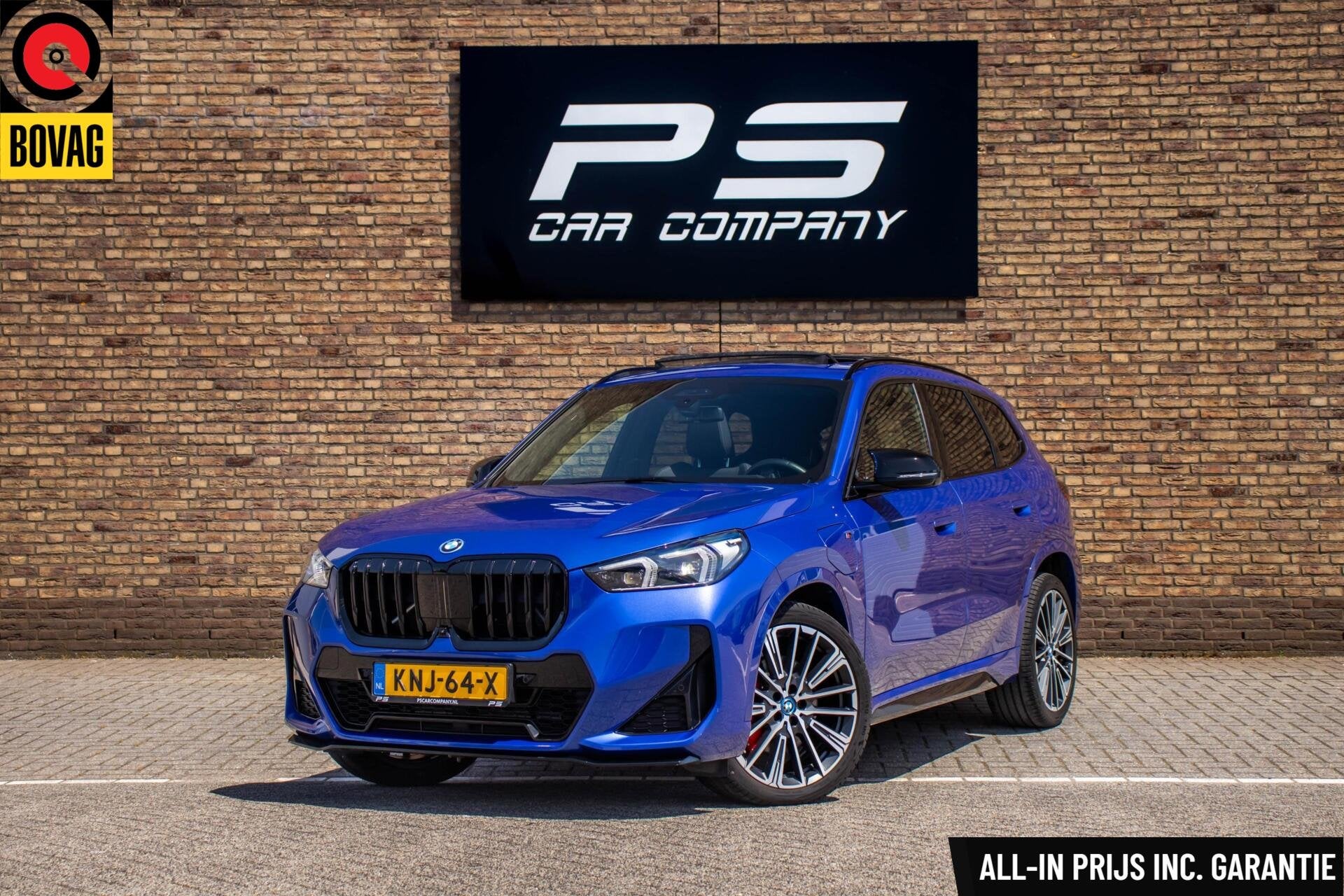BMW X1 xDrive30e M-Sport, Full Option, Premium Select, Pano, Auto's, BMW, 12 maanden, Automatische klimaatregeling, Blauw, Bedrijf