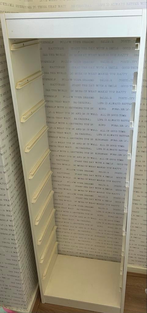 IKEA Trofast kast wit (exclusief bakken), Ophalen, Met plank(en), Gebruikt, Minder dan 100 cm