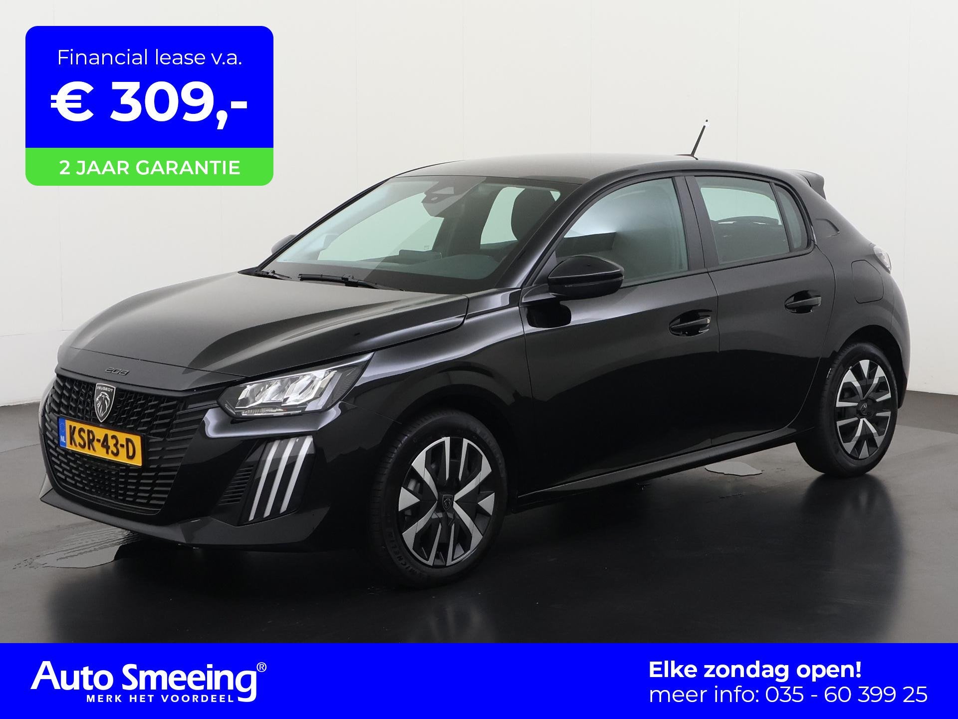 Peugeot 208 1.2 Hybrid 110 e-DCS6 Business | Camera | Naviga, Auto's, 12 maanden, Gebruikt, Euro 6, 1199 cc