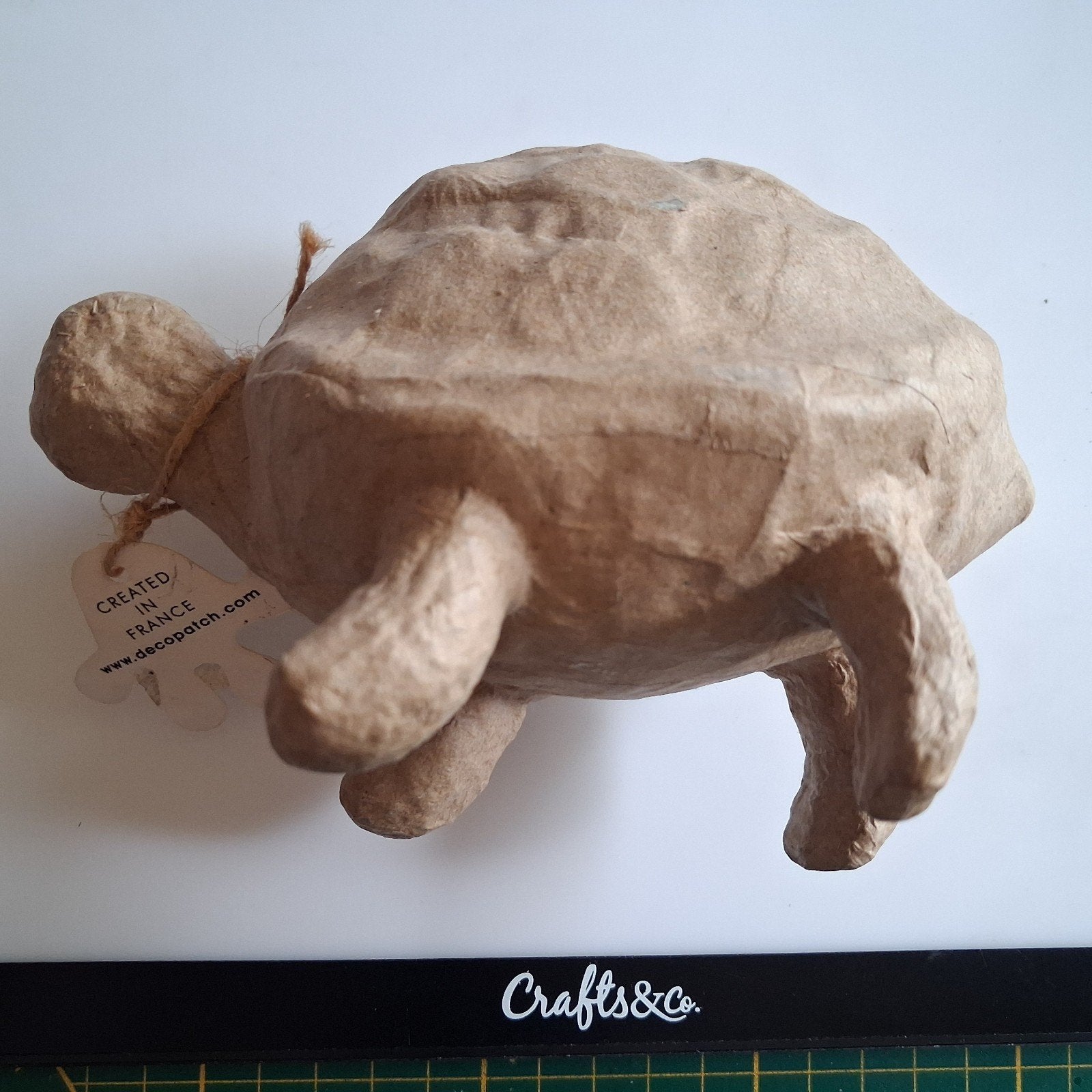 décopatch kartonen mache schildpad, Geschikt voor karton, Dieren, Ophalen of Verzenden, Zo goed als nieuw