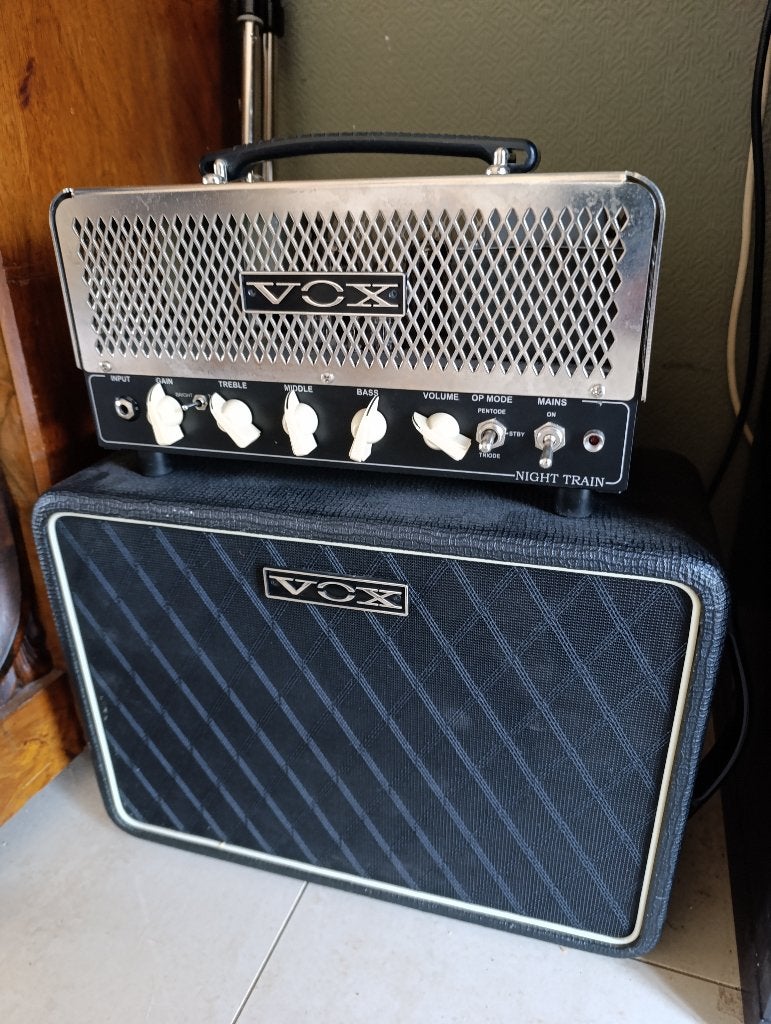 Vox Night Train en Epiphone LP Custom Pro, Muziek en Instrumenten, Versterkers | Bas en Gitaar, Ophalen of Verzenden, Zo goed als nieuw