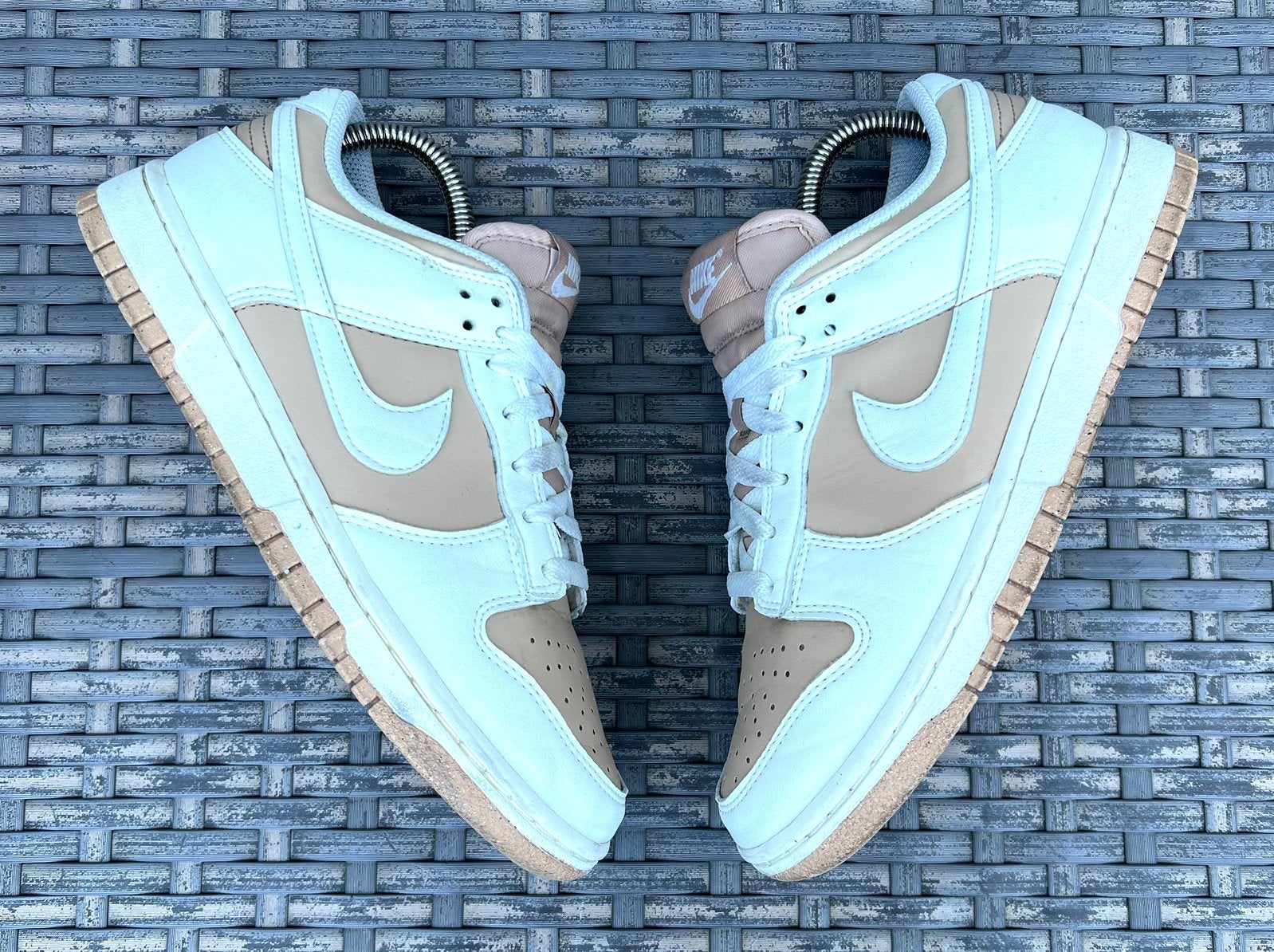 Nike Dunk Low EU maat 38,5 Beige., Beige, Ophalen of Verzenden, Sneakers of Gympen, Zo goed als nieuw