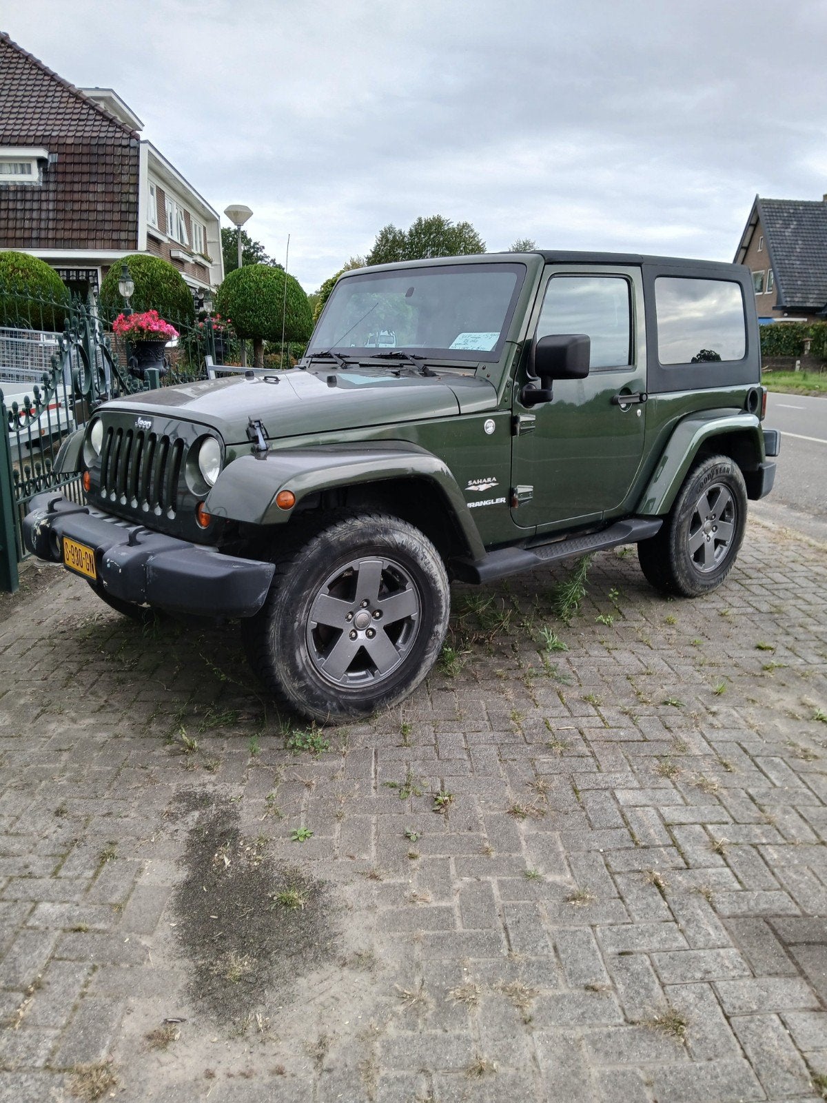 Jeep 2007 Groen, Auto's, 3778 cc, 2000 kg, 4 stoelen, 198 pk