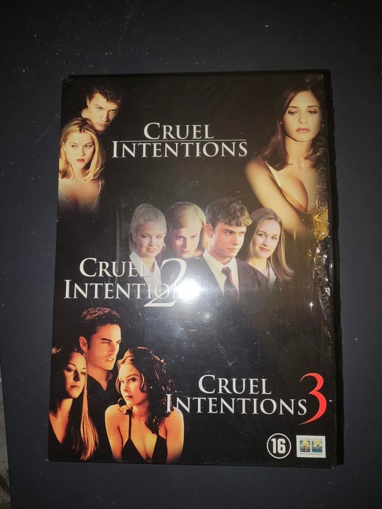 Cruel Intentions 1, 2 & 3 DVD Boxset, Vanaf 16 jaar, Ophalen of Verzenden, Zo goed als nieuw, Boxset