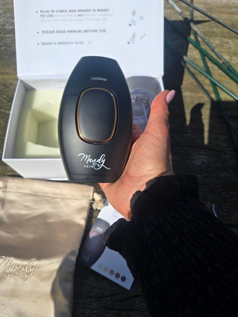Mandy Skin IPL Ontharingsapparaat - Zo goed als nieuw, Ophalen, Zo goed als nieuw, Scheren en Epileren