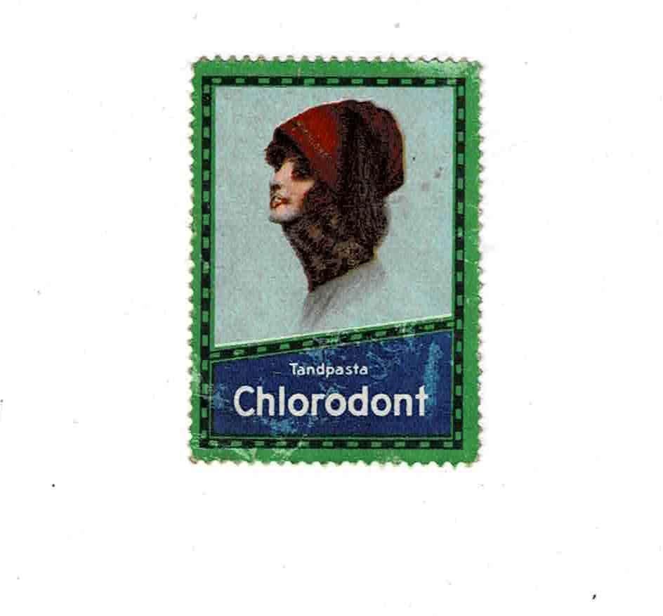 Oude sluitzegel van "CHLORODONT", Verzamelen, Merken en Reclamevoorwerpen, Zo goed als nieuw, Overige typen, Verzenden