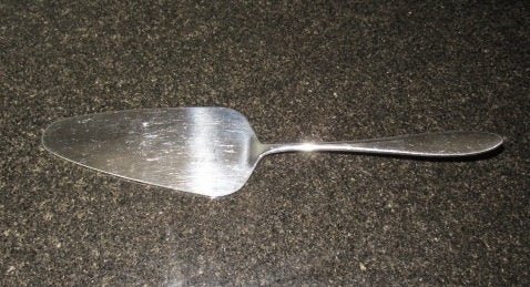 gero 18/8 taartschep, Huis en Inrichting, Gebruikt, Gero, Ophalen of Verzenden, Rvs of Chroom