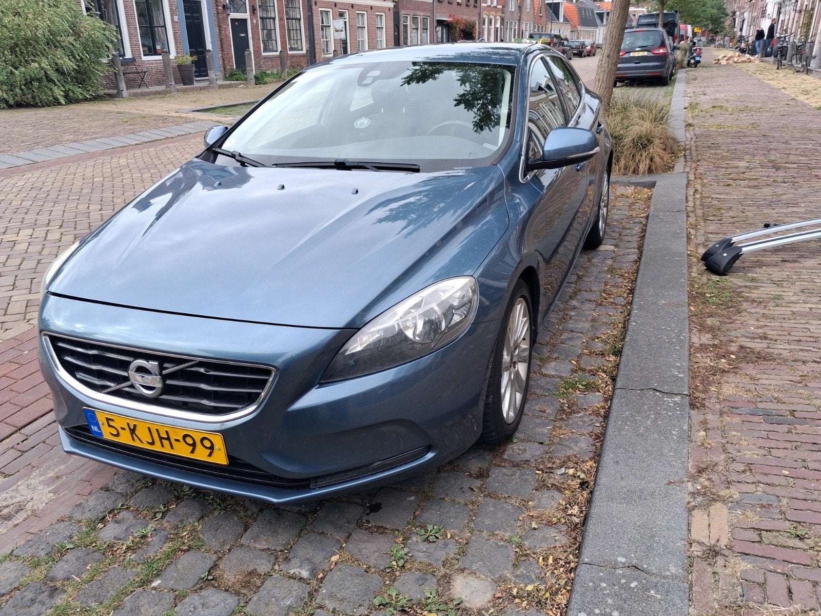 Volvo V40 1.6 D2 115PK 2013 Blauw, Auto's, Voorwielaandrijving, 28 km/l, 4 cilinders, Origineel Nederlands