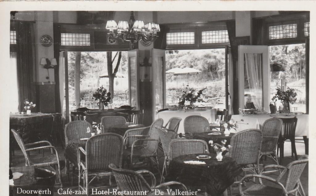 DOORWERTH Hotel Restaurant De Valkenier, Verzamelen, Verzenden, 1960 tot 1980, Ongelopen, Gelderland