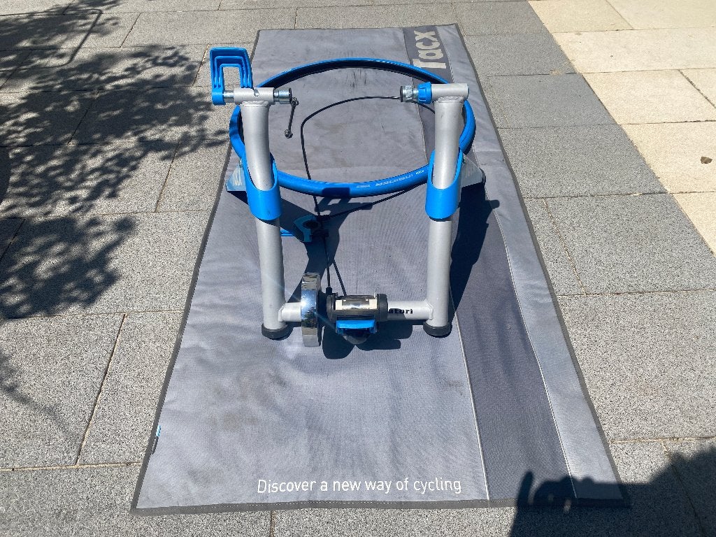 Tacx Satori fietstrainer incl fietsband, Ophalen, Zo goed als nieuw, Overige typen