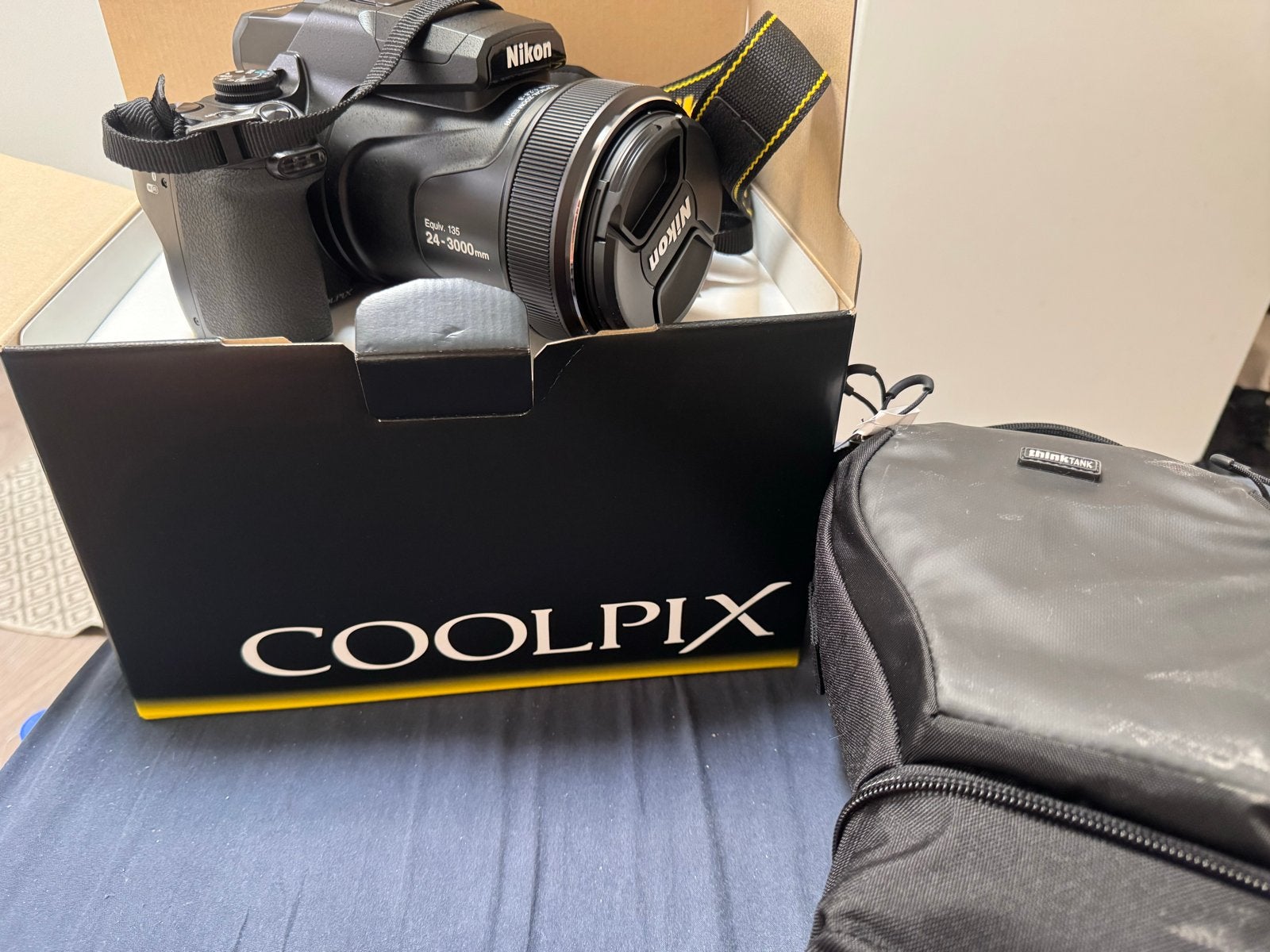 Nieuwe Nikon Coolpix Camera met beschermhoes, Nieuw, Ophalen of Verzenden, Nikon, 8 keer of meer