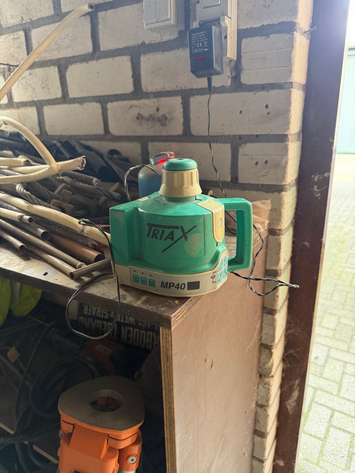 Triax Bouwlaser MP40 - Nauwkeurig en Robuust, Ophalen of Verzenden, Gebruikt