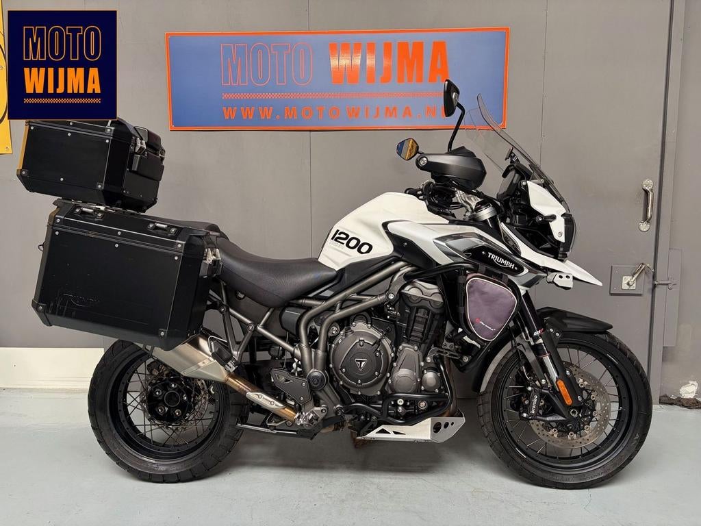 TRIUMPH TIGER 1200 XCA - 2020 - alle optie's - kofferset, Motoren, Motoren | Triumph, Bedrijf, Overig, 3 cilinders