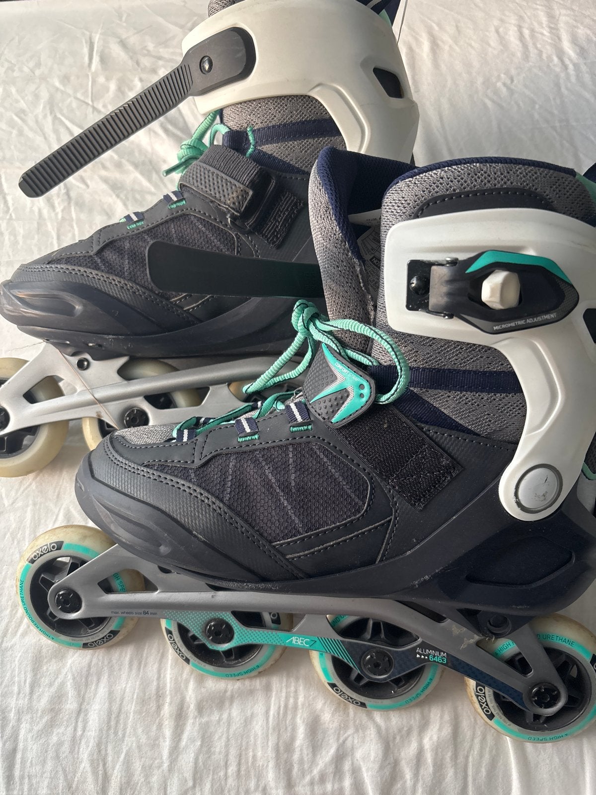 Oxelo Inline Skates - Maat 39 - Met Gebruikssporen, Ophalen of Verzenden, Gebruikt, Inline skates 4 wielen, Overige merken