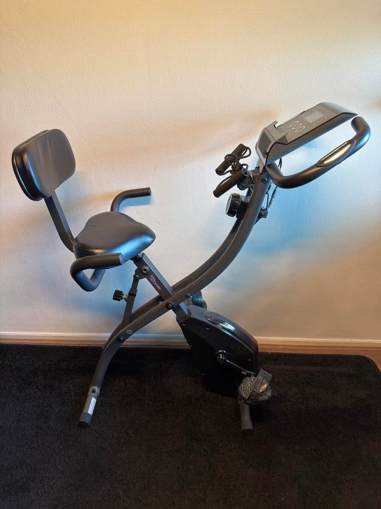 SLIM CYCLE 2-in-1 Hometrainer/Ligfiets, Ophalen, Armen, Zo goed als nieuw, Metaal