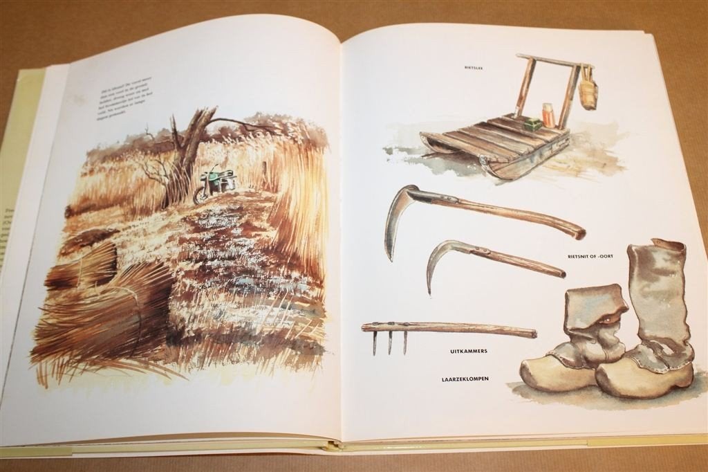 Een Ambacht met Riet — Biezen & Griendhout, Prentenboek, Ophalen of Verzenden, Gelezen