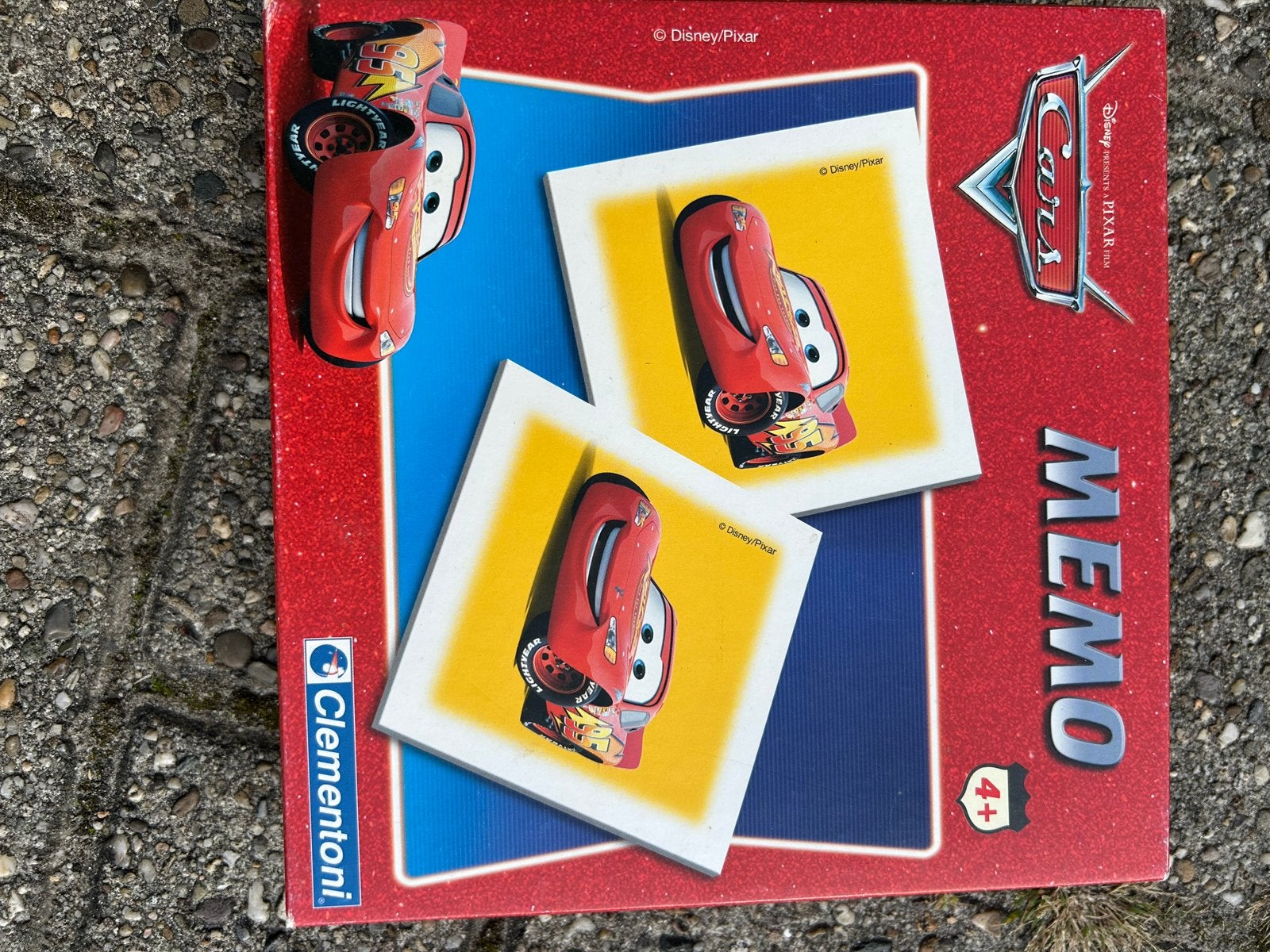 Disney Pixar Cars Memo spel - Clementoni, Een of twee spelers, Ophalen of Verzenden, Gebruikt