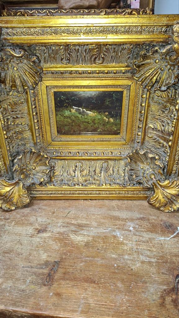 Olieverf op paneel, Antiek en Kunst, Kunst | Schilderijen | Klassiek, Ophalen