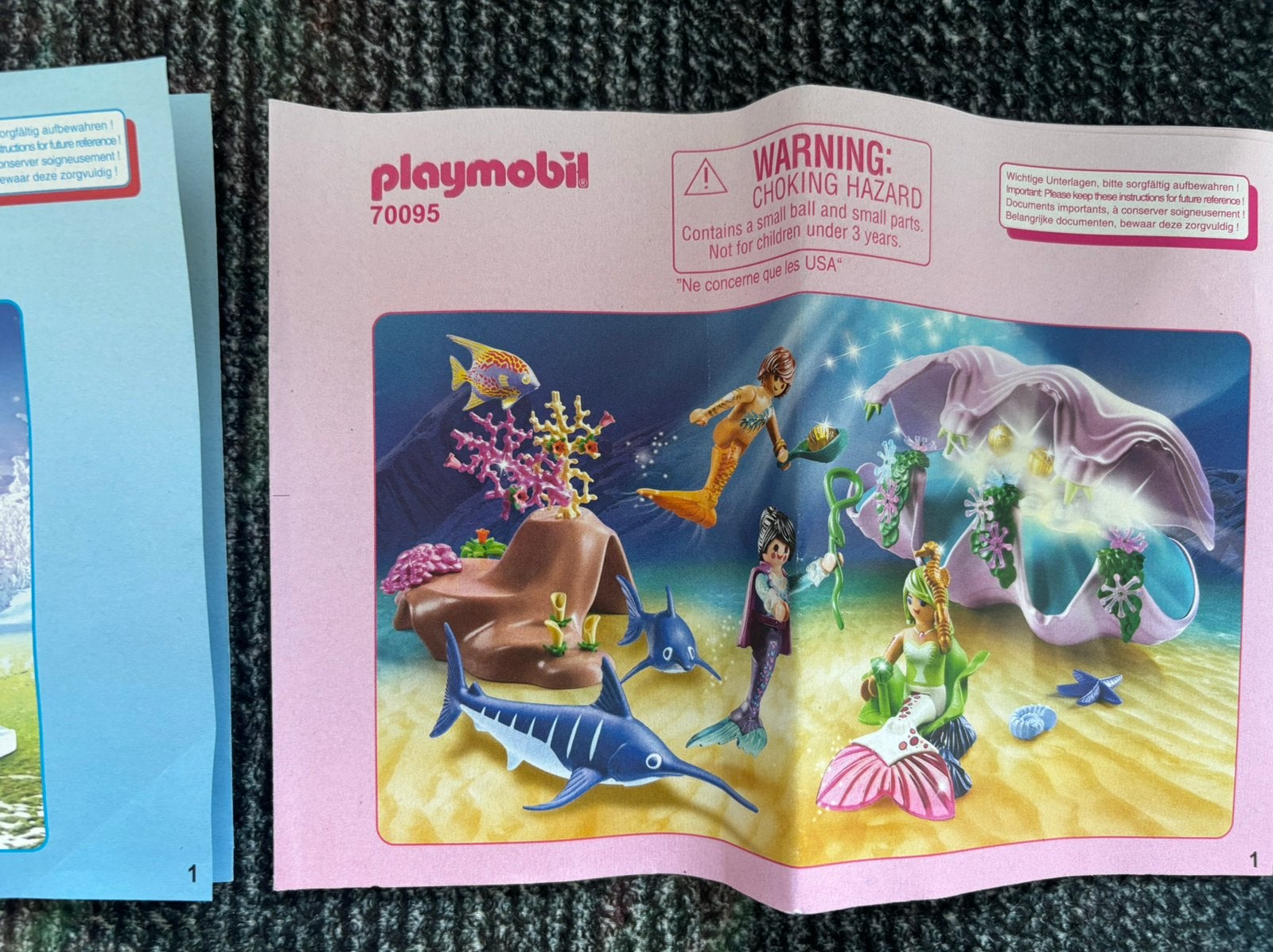 Princess en zee thema playmobil, Kinderen en Baby's, Speelgoed | Playmobil, Ophalen, Nieuw, Complete set