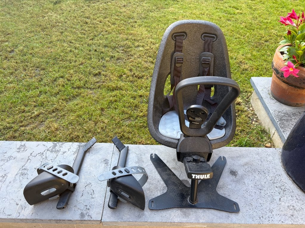 Thule Yepp Nexxt 2 Mini, Ophalen, Voetsteuntjes, Voorzitje, Zo goed als nieuw
