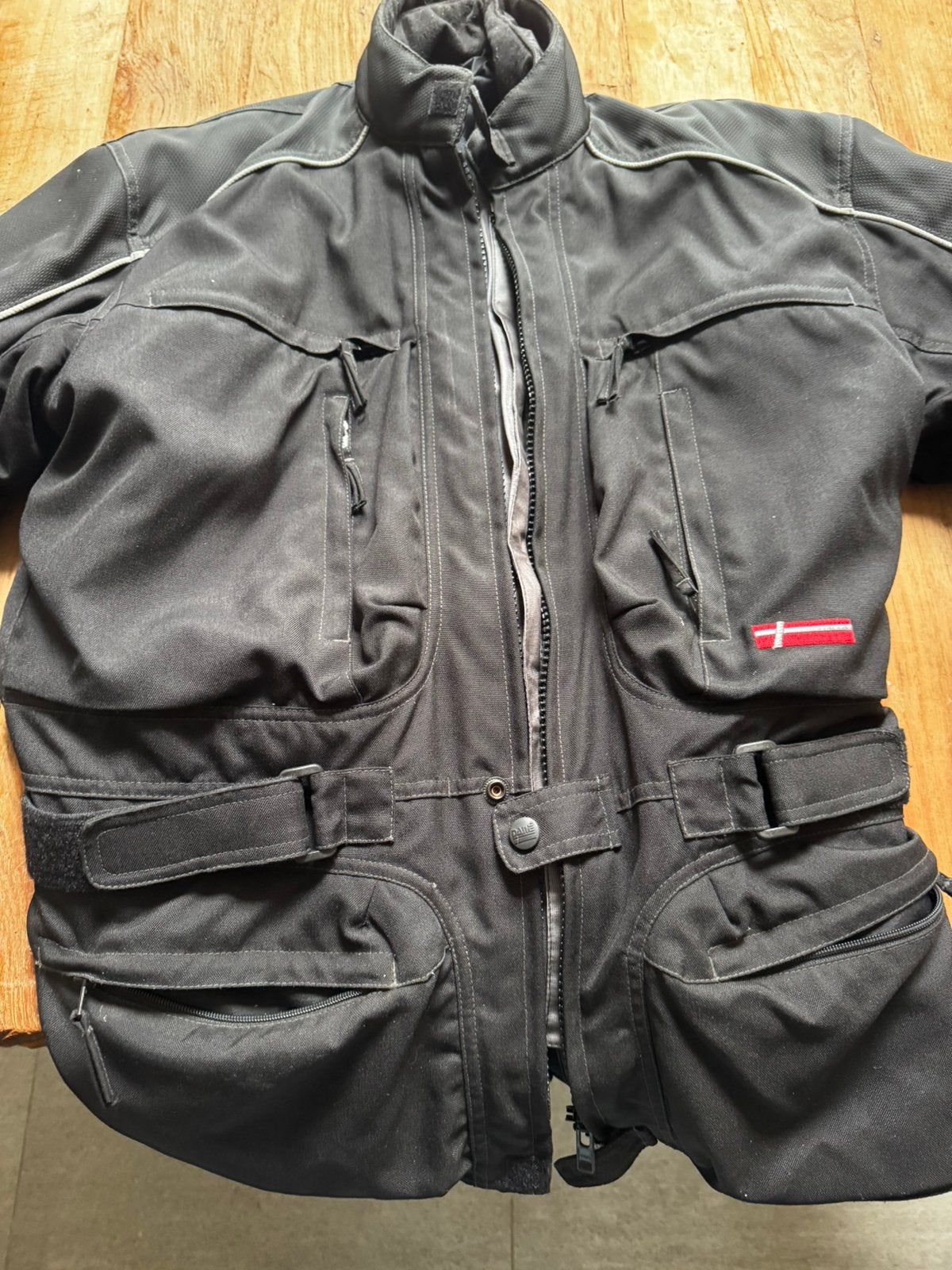 DANE motorjas. Maat 52, Ophalen of Verzenden, Tweedehands, Jas | textiel