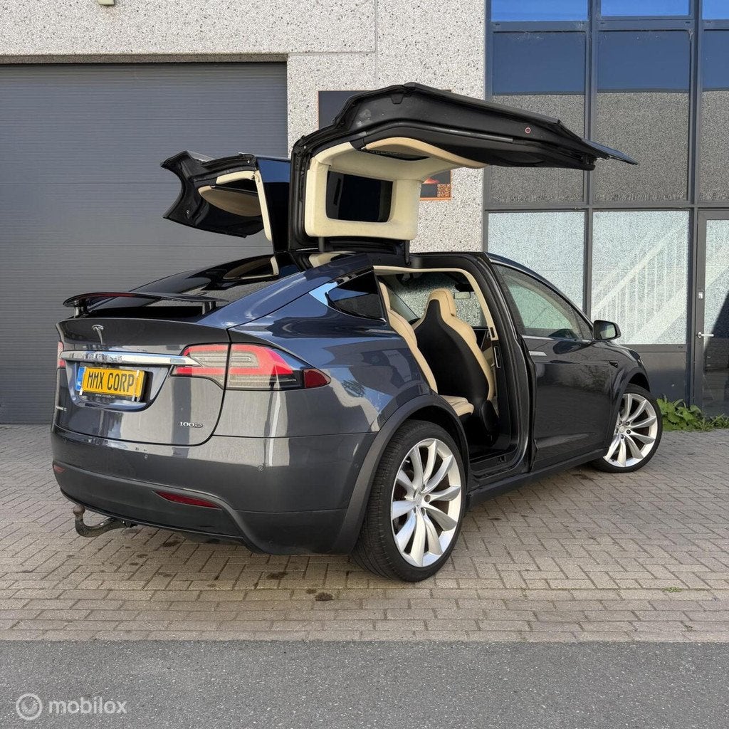 Tesla Model X 100D 6 SEATER + TREKHAAK, Auto's, Tesla, Automaat, Model X, 2165 kg, Overige carrosserieën