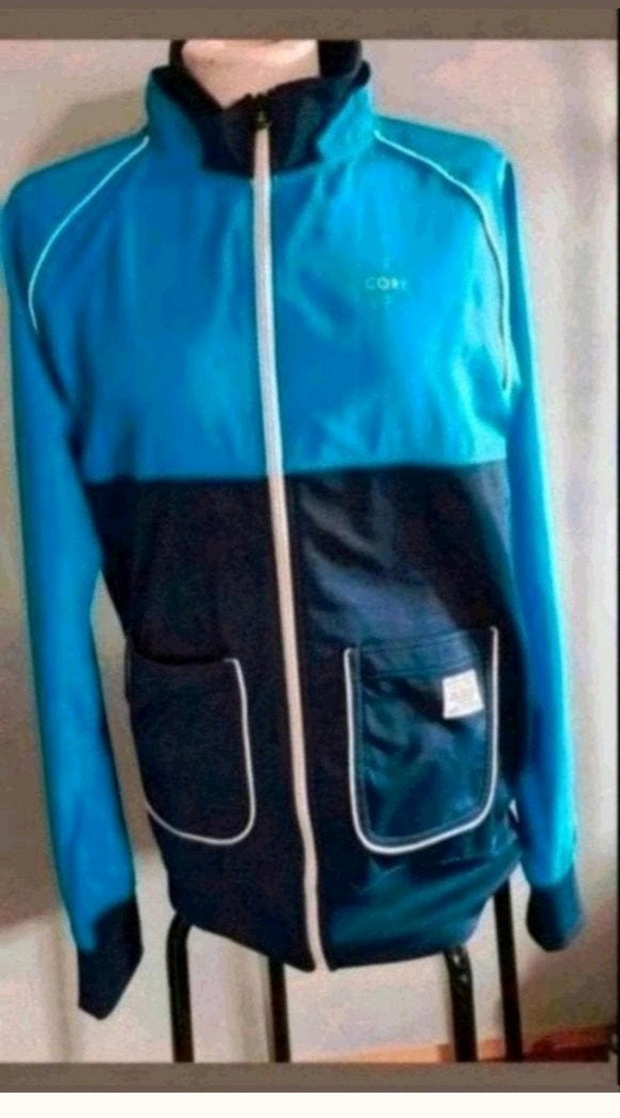 Jack &Jones blauw jas, Maat 52/54 (L), Blauw, Ophalen of Verzenden, Zo goed als nieuw
