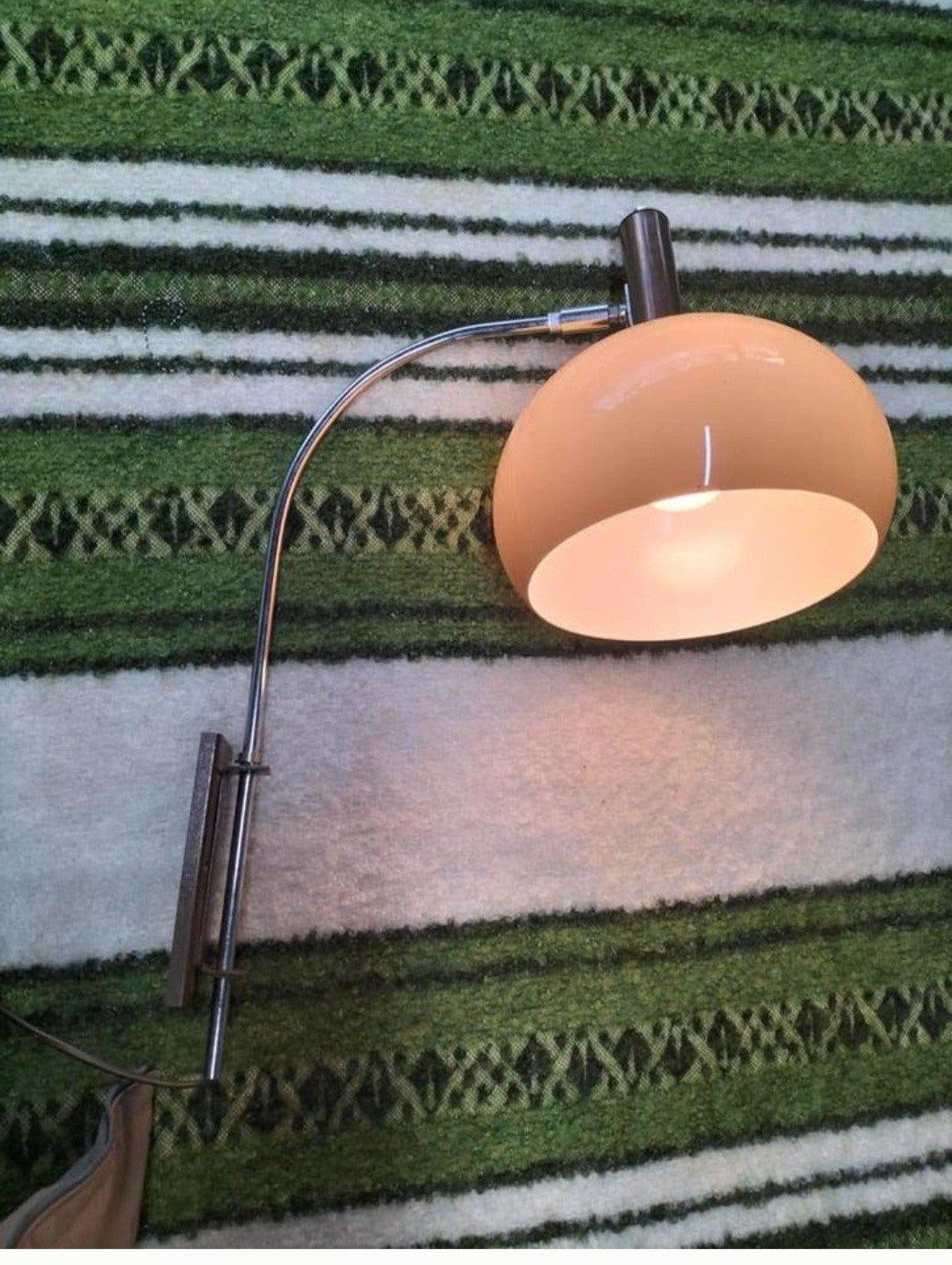 Vintage Dijkstra wandlamp - Jaren '70 design, Ophalen of Verzenden