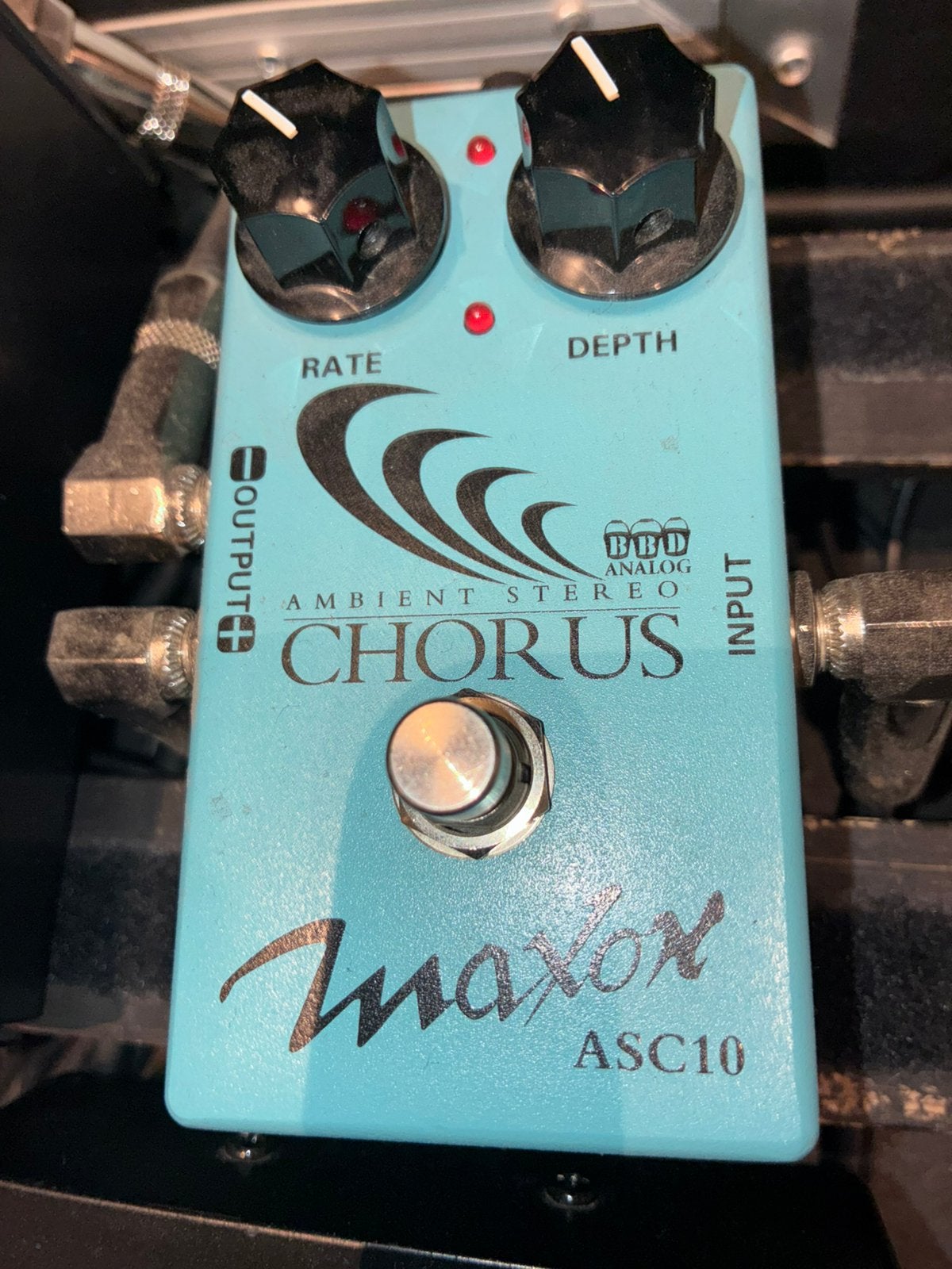 Maxon ASC10 Ambient Stereo Chorus (Analoog BBD gitaarpedaal), Ophalen of Verzenden, Gebruikt, Chorus