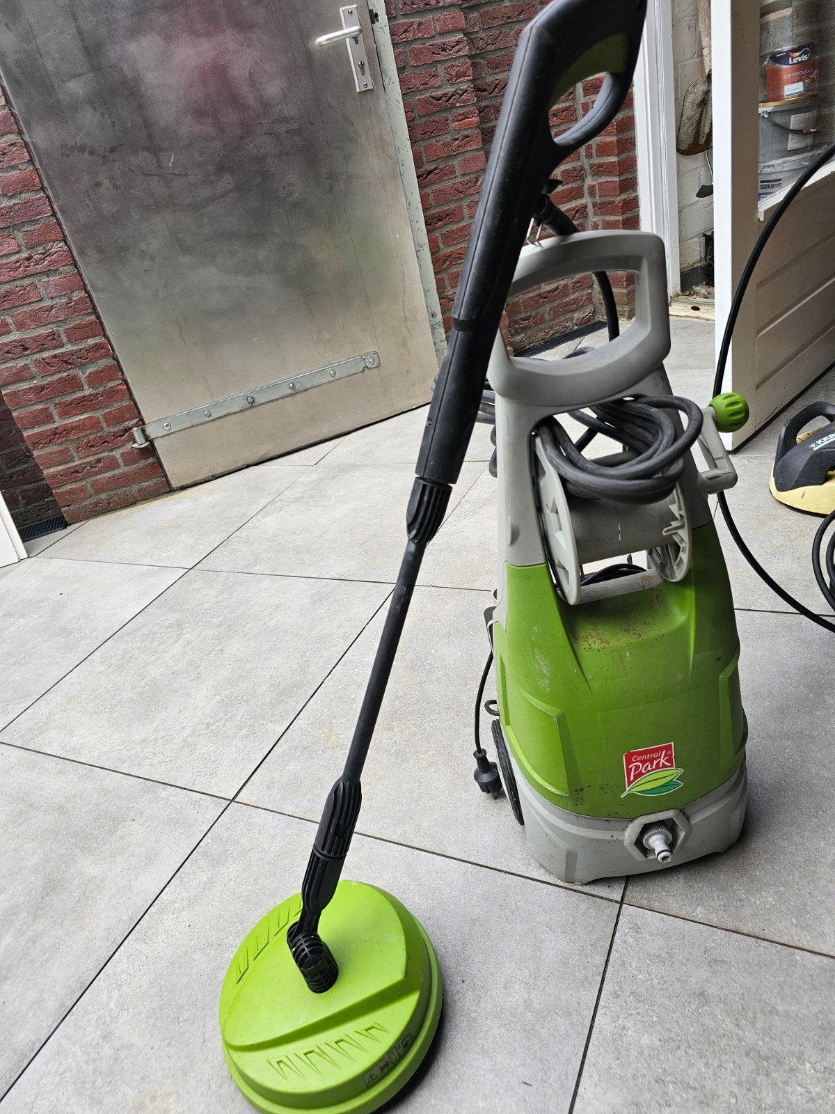 Hogedruk terrasreiniger, zonder spuit., Ophalen, Elektrisch