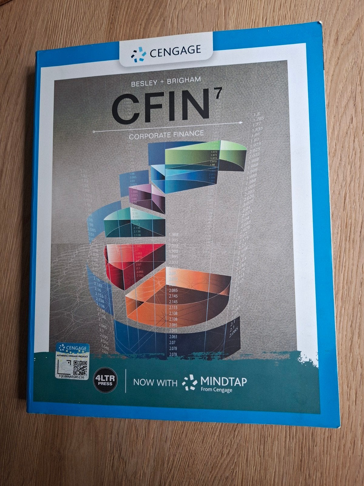 CFIN 7 Corporate Finance - Besley + Brigham, Besley + Brigham, Zo goed als nieuw, Gamma, HBO