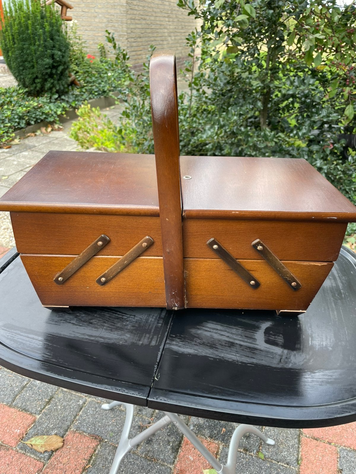 Naaikistje antiek, Ophalen of Verzenden