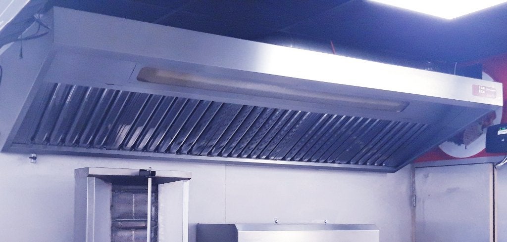 Afzuigkap Diamond Vortex Plus ingebouwde motor, Ophalen, Fornuis, Frituur en Grillen