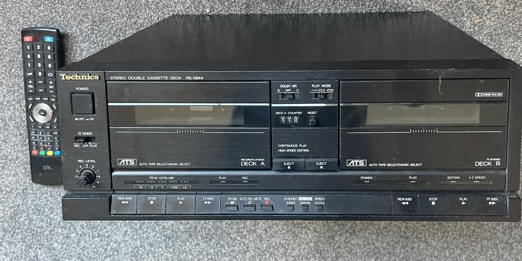Technics cassette deck RS-X844, Ophalen, Dubbel, Overige merken