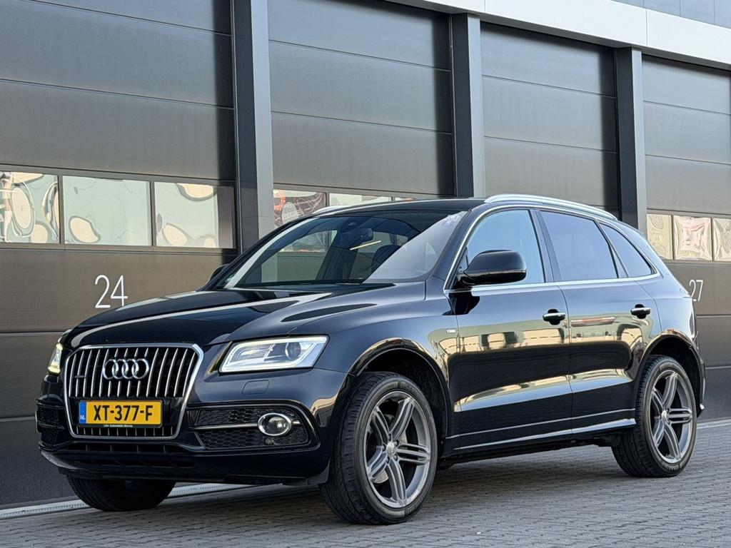 Audi Q5 2.0 TDI Quattro S-Line Camera Euro-6 (bj 2015), Automaat, Euro 6, Leder, Bedrijf