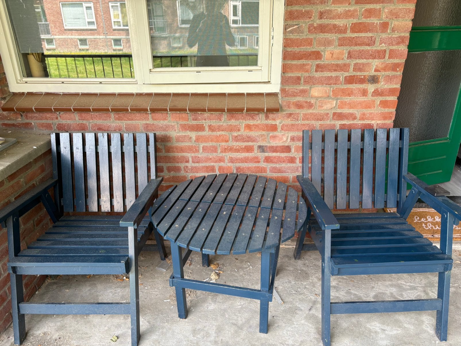 Tuinset, Ophalen, Zo goed als nieuw, 2 zitplaatsen