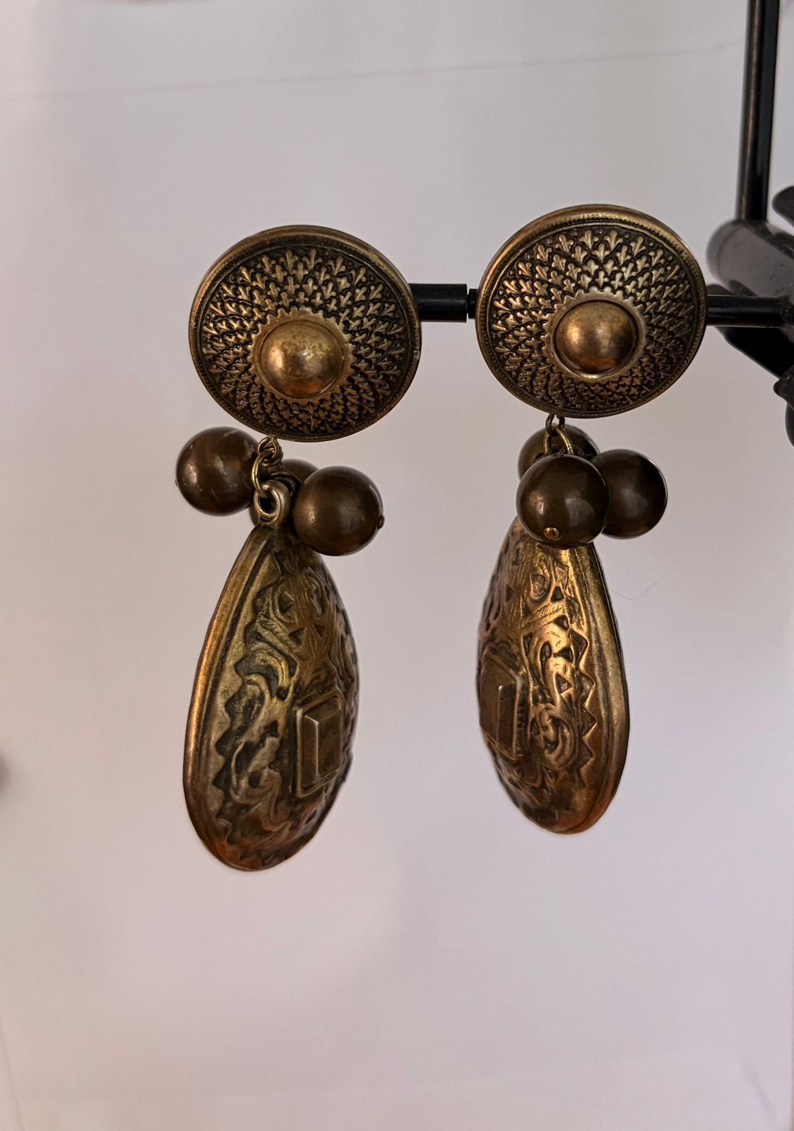 Bijzondere oorbellen uit India, Sieraden, Tassen en Uiterlijk, Oorbellen, Overige materialen, Hangers, Overige kleuren, Verzenden