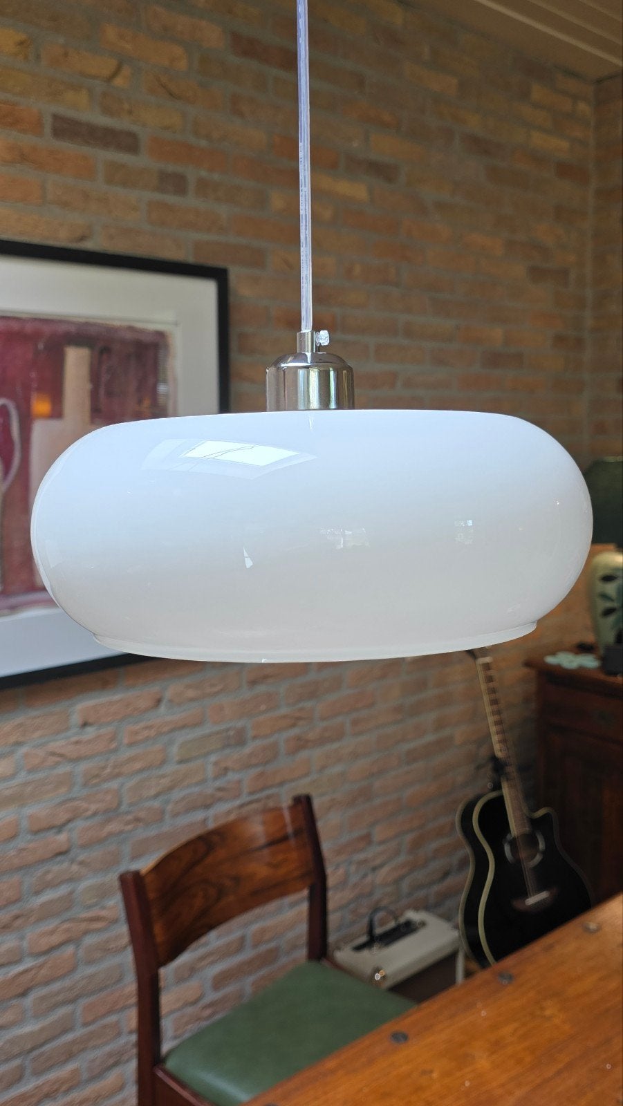 Bauhaus-stijl hanglamp, Ophalen of Verzenden, Zo goed als nieuw, Minder dan 50 cm