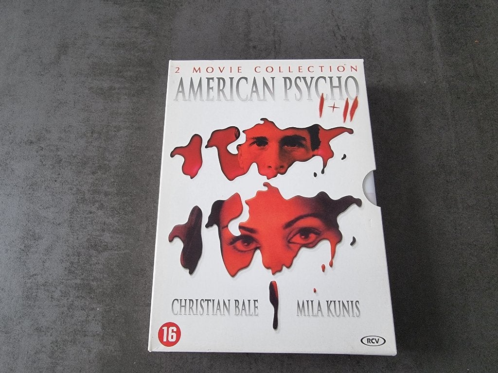 American Psycho DVD box, Vanaf 16 jaar, Ophalen of Verzenden, Gebruikt, Horror