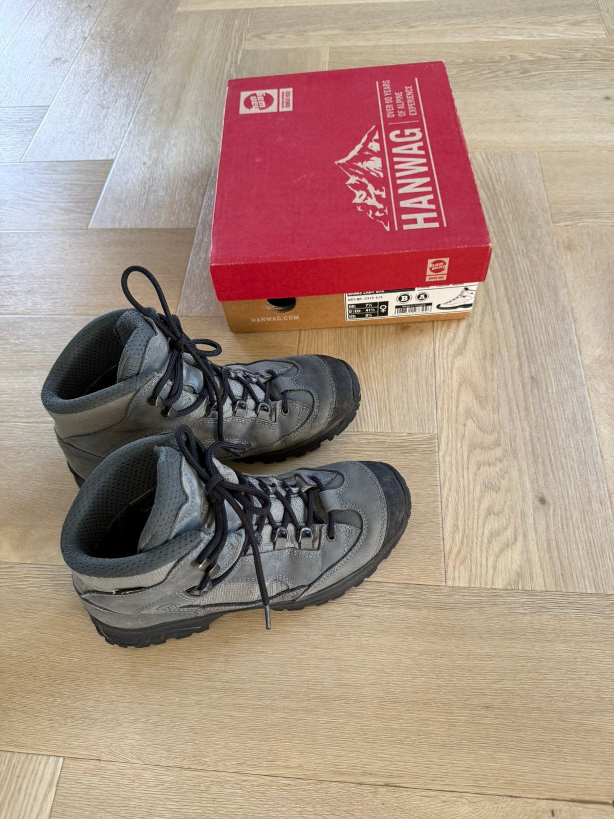 Hanwag banks lady GTX maat 41.5, Ophalen of Verzenden, Zo goed als nieuw, Schoenen