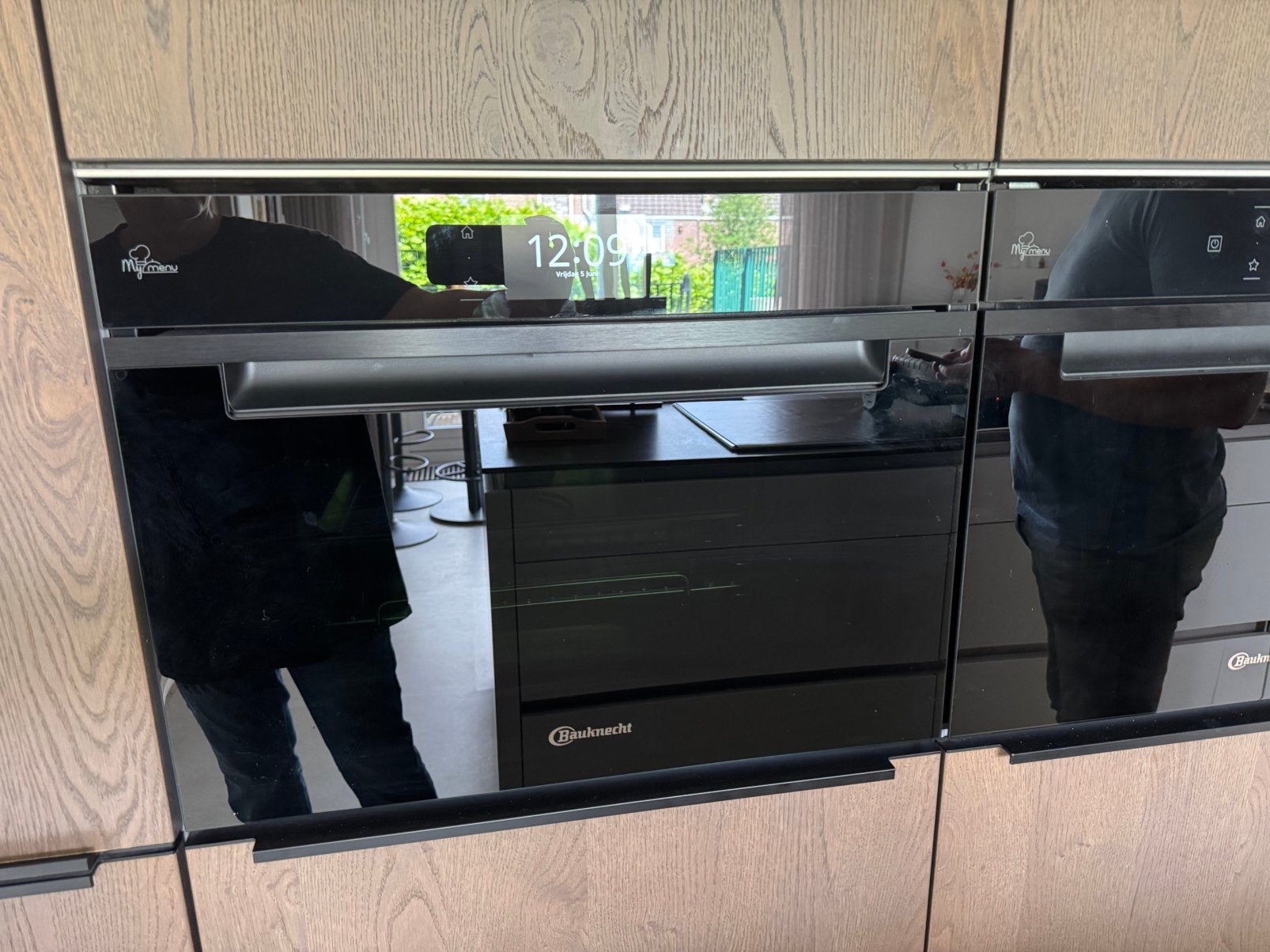 Inbouw Stoomoven met Heteluchtfunctie Bauknecht, Witgoed en Apparatuur, Ophalen, 45 tot 50 cm, Bauknecht, Hete lucht