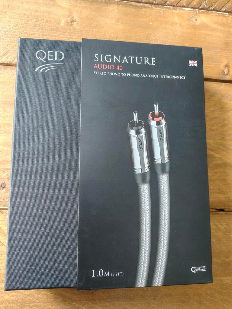 QED SIGNATURE AUDIO 40, Ophalen of Verzenden, Zo goed als nieuw, Minder dan 2 meter, Overige kabels
