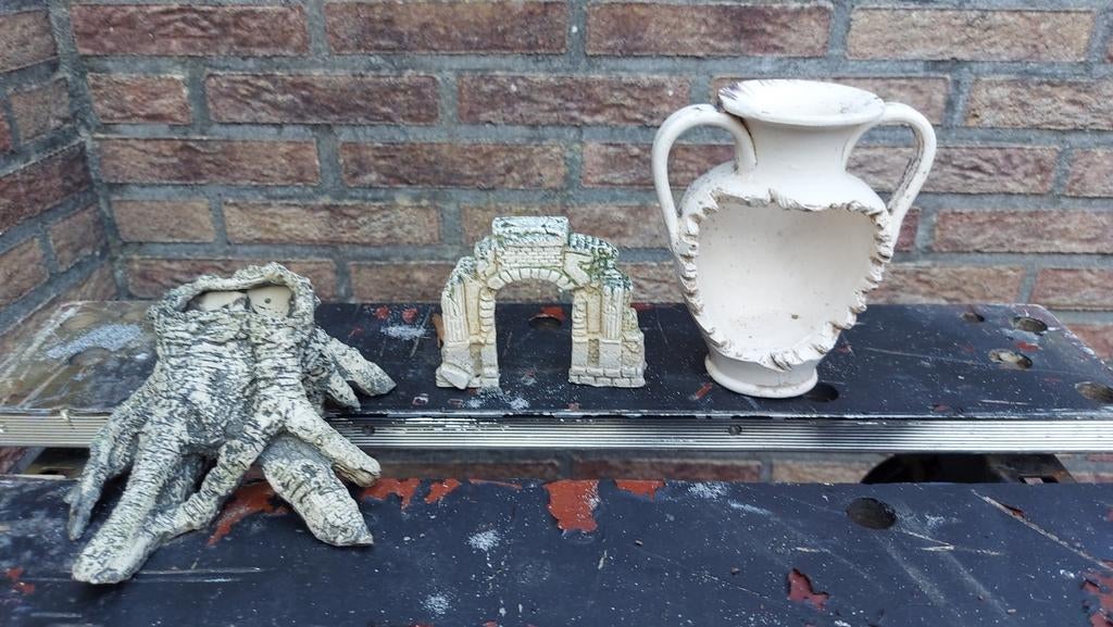 Aquarium Ornamenten, Ophalen, Gebruikt