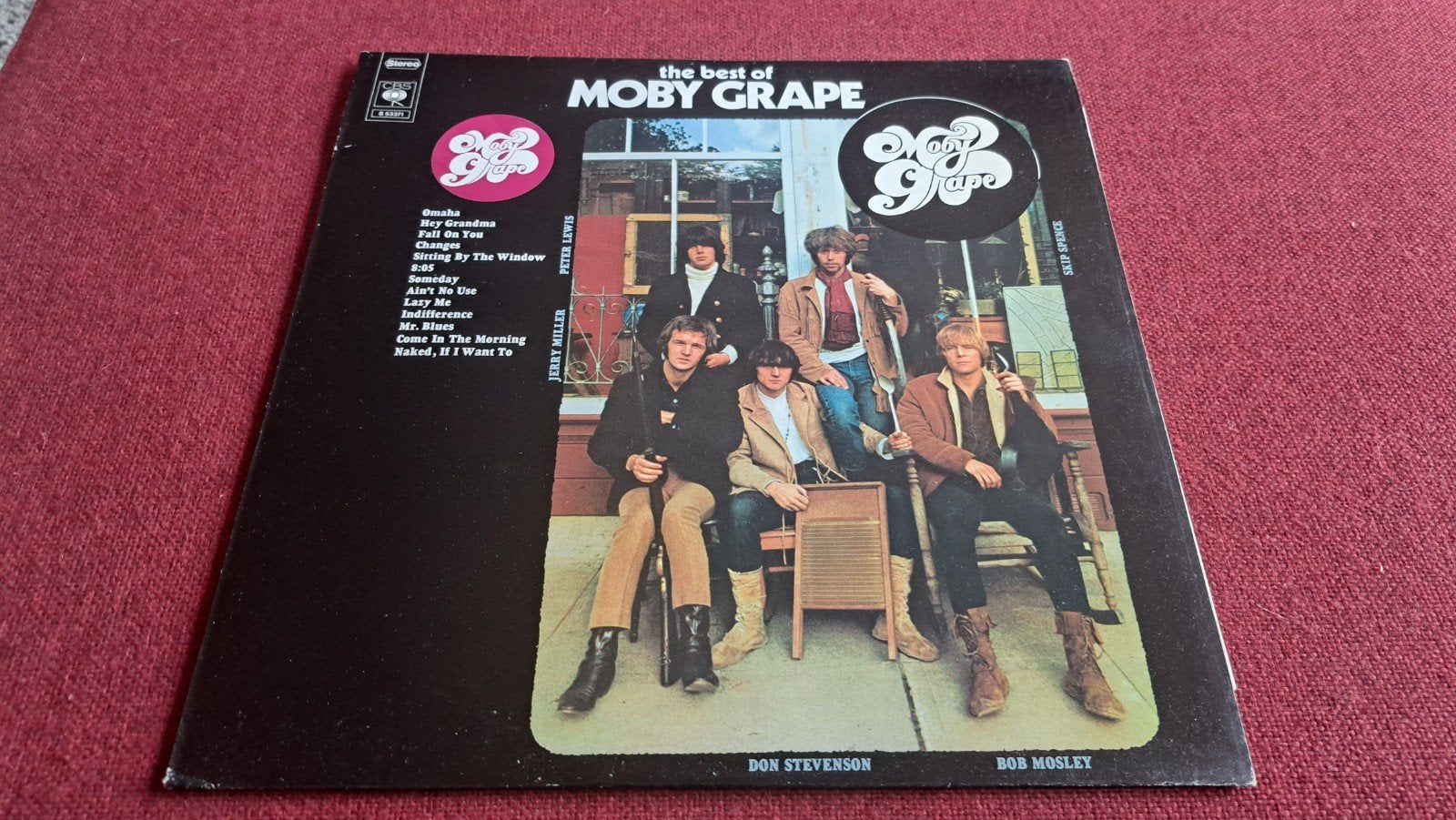 The best of Moby Grape vinyl lp Holland 1973, Ophalen of Verzenden, LP